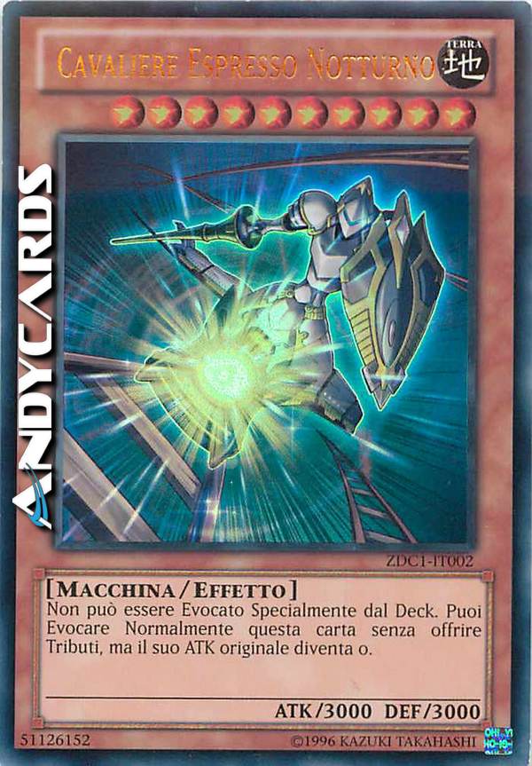 Clicca per ulteriori dettagli di - CAVALIERE ESPRESSO NOTTURNO - CAVALIERE ESPRESSO NOTTURNO