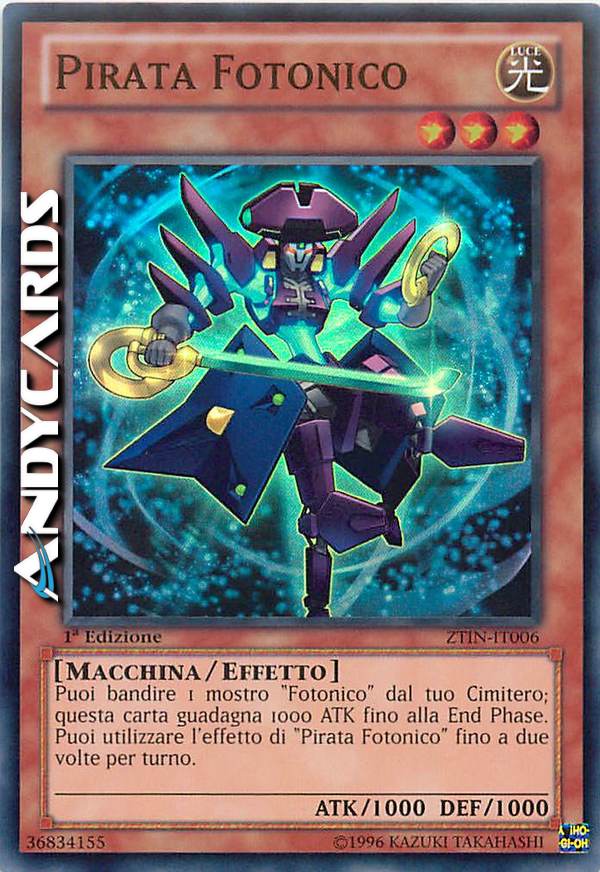 Clicca per ulteriori dettagli di - PIRATA FOTONICO - PIRATA FOTONICO