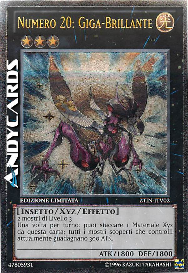 Clicca per ulteriori dettagli di - NUMERO 20: GIGA-BRILLANTE - NUMERO 20: GIGA-BRILLANTE
