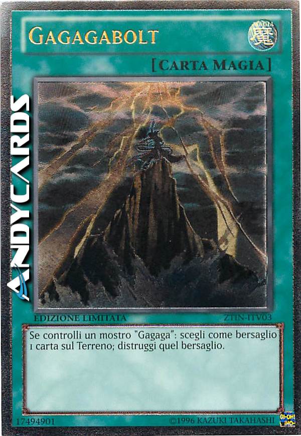 Clicca per ulteriori dettagli di - GAGAGABOLT - GAGAGABOLT